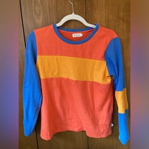 Roolee Tri-Color Colorblock Long Sleeve